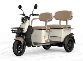 Электрический пассажирский трицикл YADEA C13E