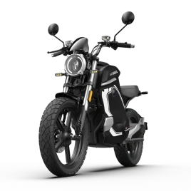 Электромотоцикл WHITE SIBERIA SUPER SOCO WANDERER PRO (Черный)