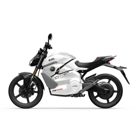 Электромотоцикл WHITE SIBERIA SUPER SOCO STREET HUNTER PRO (Белый)