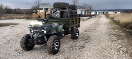 Квадроцикл грузовой GreenCamel Сахара A015 (72V32Ah 1500W R10alum) пониженная