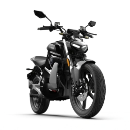 Электромотоцикл WHITE SIBERIA SUPER SOCO STREET HUNTER PRO (Черный)