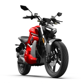 Электромотоцикл WHITE SIBERIA SUPER SOCO STREET HUNTER PRO (Красный)