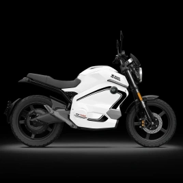 Электромотоцикл WHITE SIBERIA SUPER SOCO WANDERER PRO (Белый)