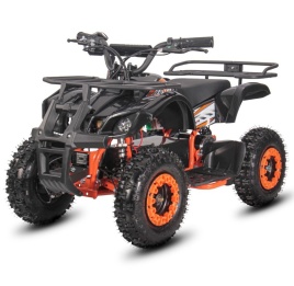 Детский электроквадроцикл WHITE SIBERIA SNEG MINI  ORANGE