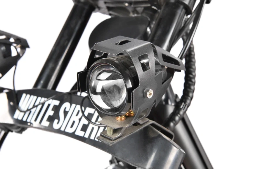 Электроскутер WHITE SIBERIA PRO MAX 3950W BLACK фото 14