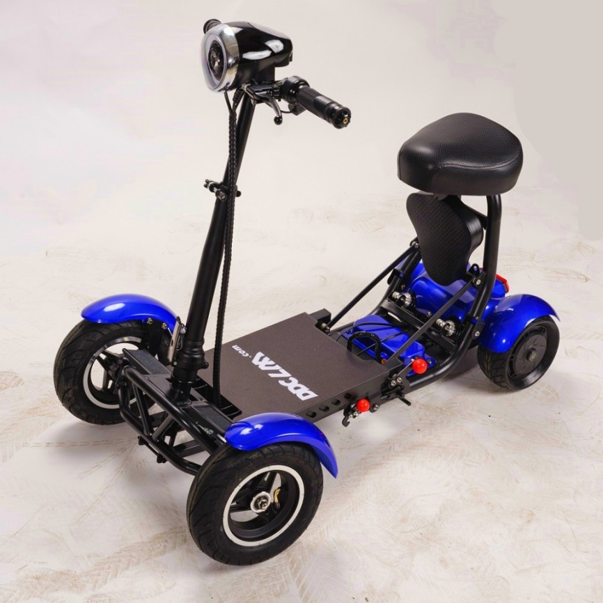 Трицикл GreenCamel Кольт 815 (36V 15,6Ah 2x400W) FAT фото 8