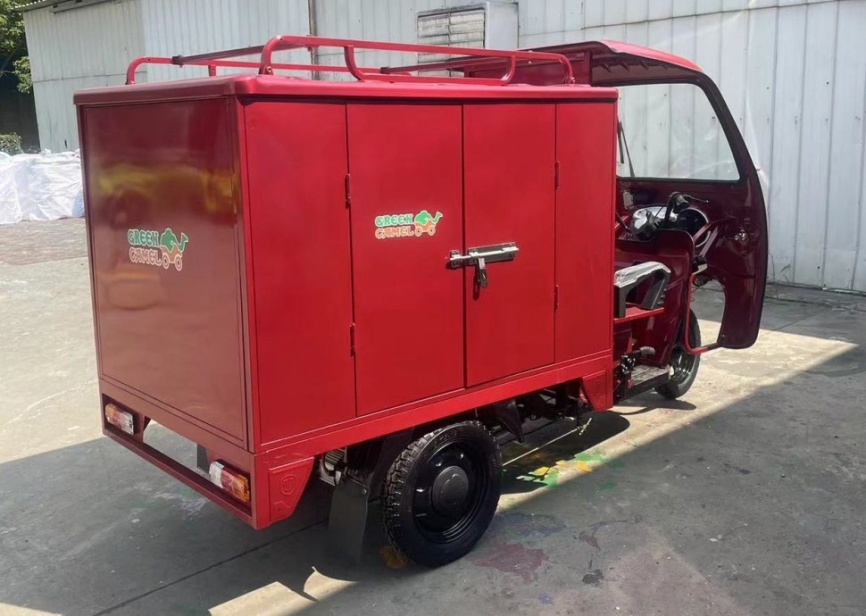Трицикл грузовой GreenCamel Тендер C1500 BOX (1000W 60V) понижающая фото 4