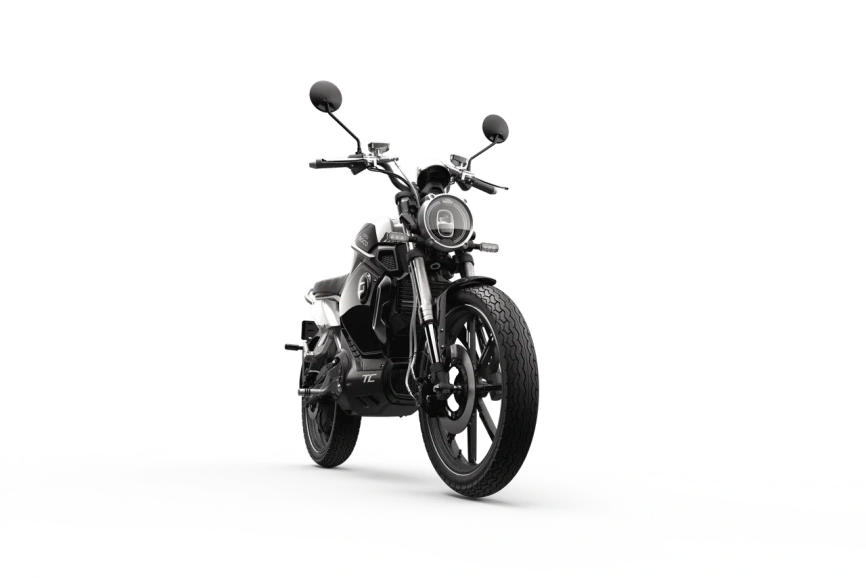 Электромотоцикл WHITE SIBERIA SUPER SOCO TC (Черный), фото 6