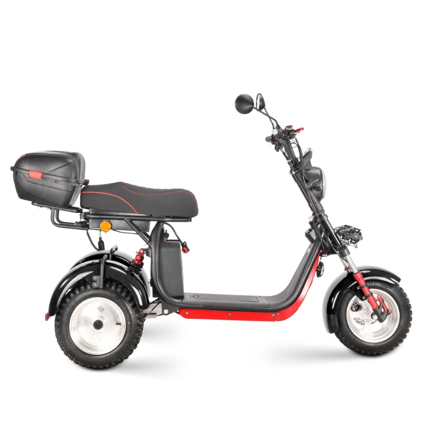 Электротрицикл WHITE SIBERIA IKRA 5000W BLACK фото 8