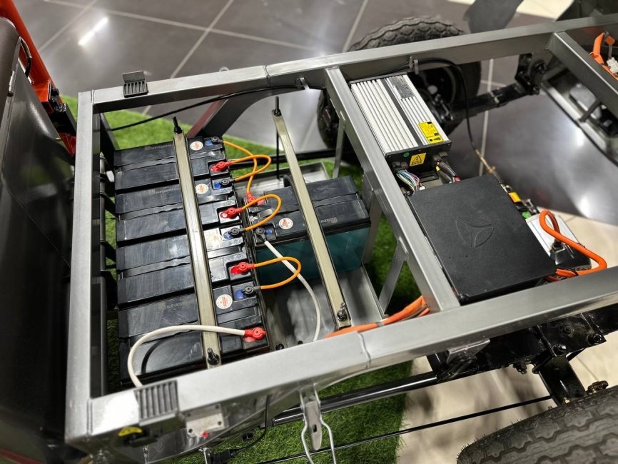 Премиальный электрический грузовой трицикл YADEA ET155H фото 12