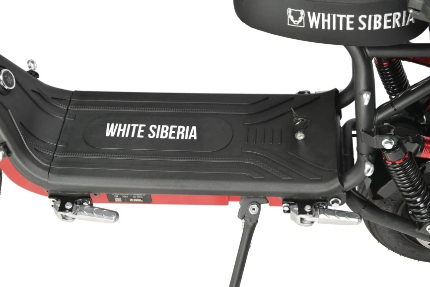 Электроскутер WHITE SIBERIA MINI R 3.0 BLACK 60V фото 6