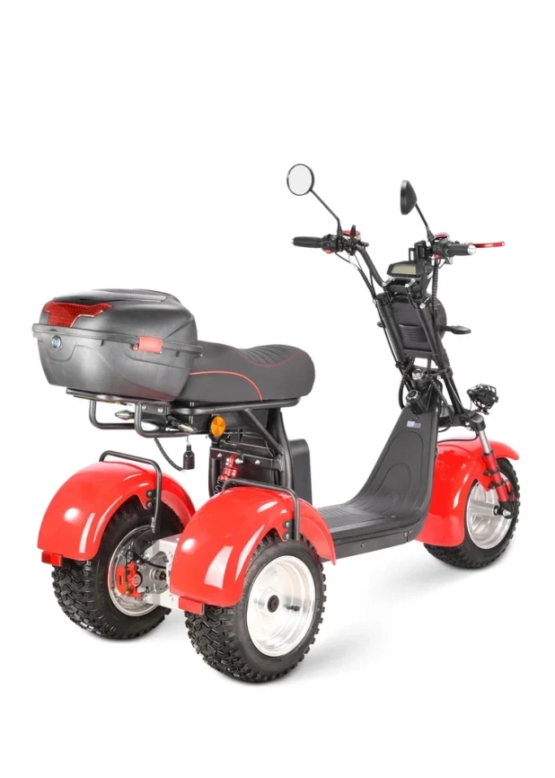 Электроскутер WHITE SIBERIA PRO MAX 3950W RED фото 17