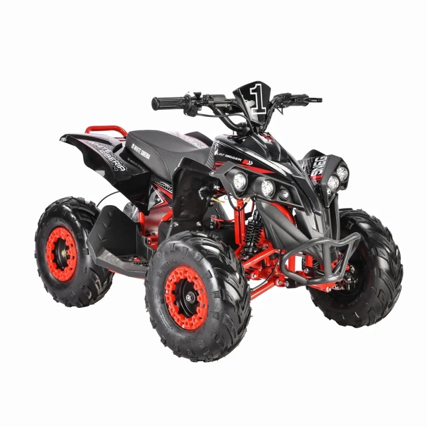 Детский электроквадроцикл WHITE SIBERIA SNEG R 1500W фото 26