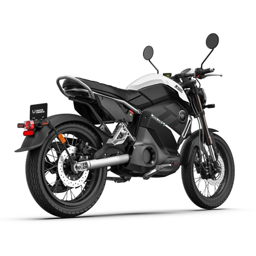 Электромотоцикл WHITE SIBERIA SUPER SOCO TC MAX (Белый) фото 3