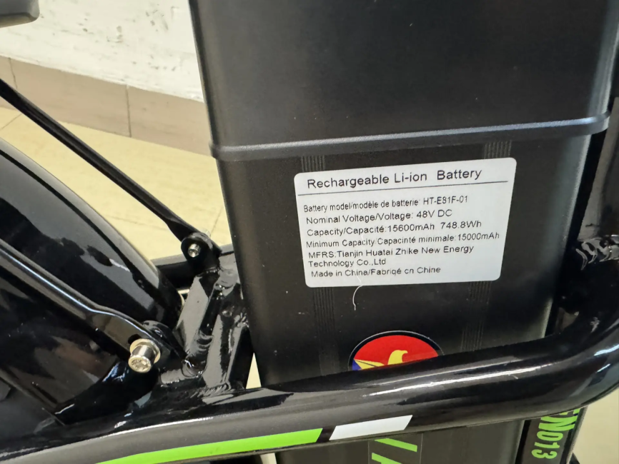 Электровелосипед WanGO EN 013 фото 9