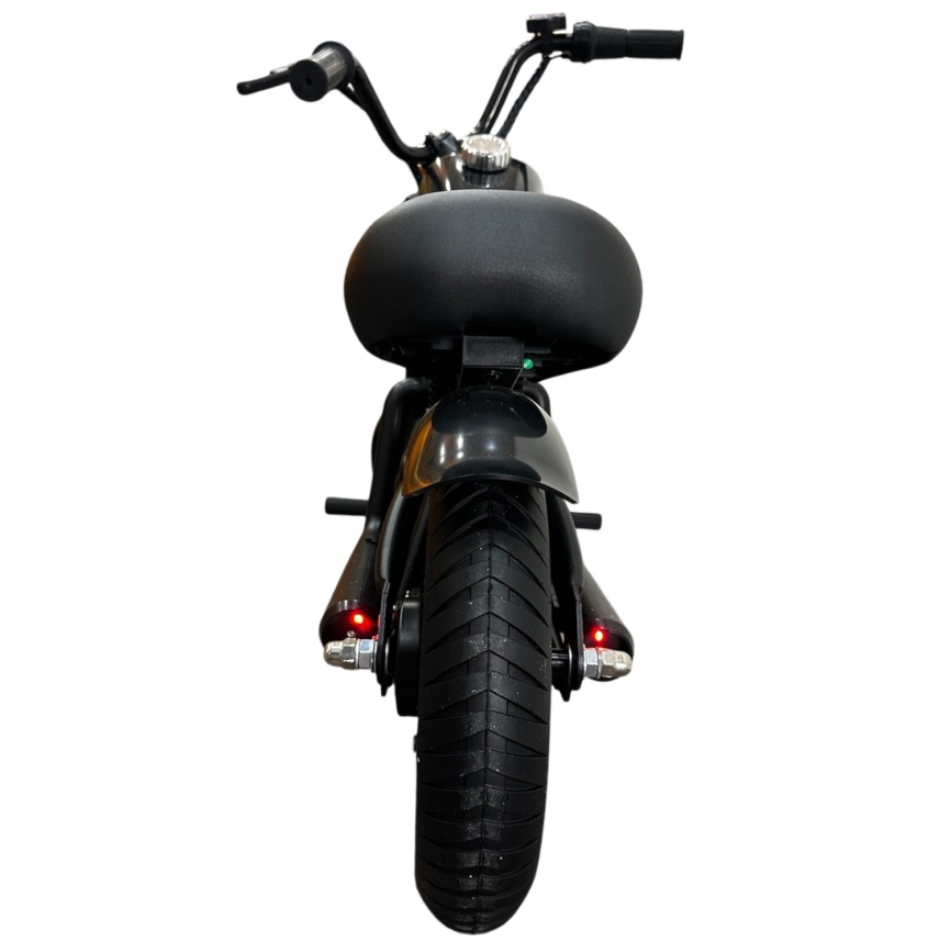 Детский электромотоцикл eDro Chopper Черный фото 3