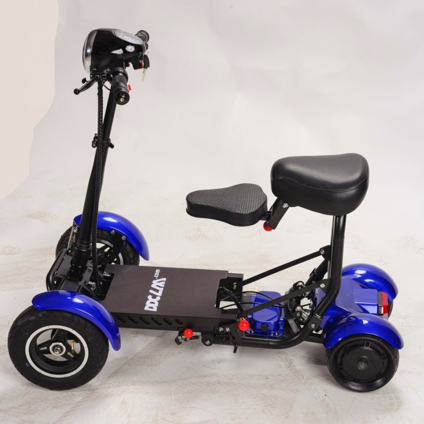 Трицикл GreenCamel Кольт 815 (36V 15,6Ah 2x400W) FAT фото 9