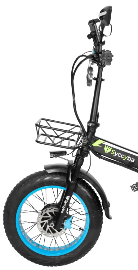 Электровелосипед SYCCYBA H1 DUAL BLUE фото 2