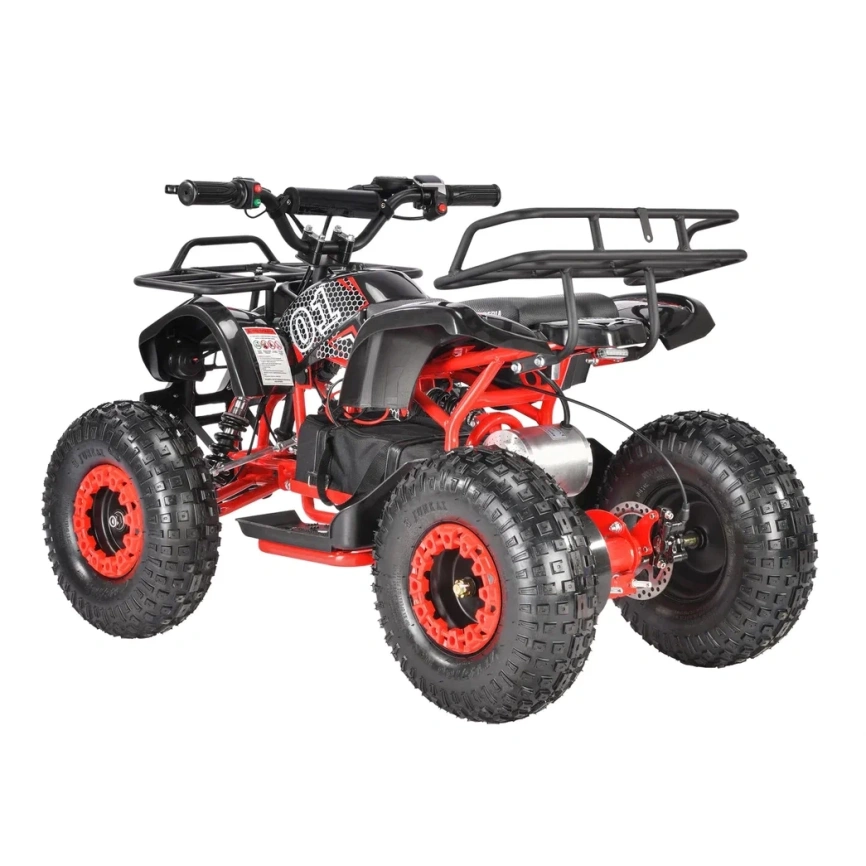 Детский электроквадроцикл WHITE SIBERIA SNEG  1500W фото 12