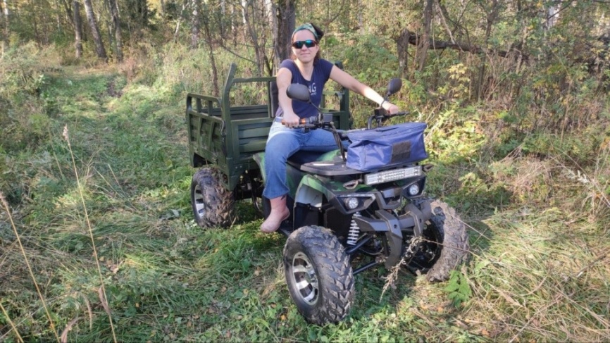 Квадроцикл грузовой GreenCamel Сахара A015 (72V32Ah 1500W R10alum) пониженная фото 4