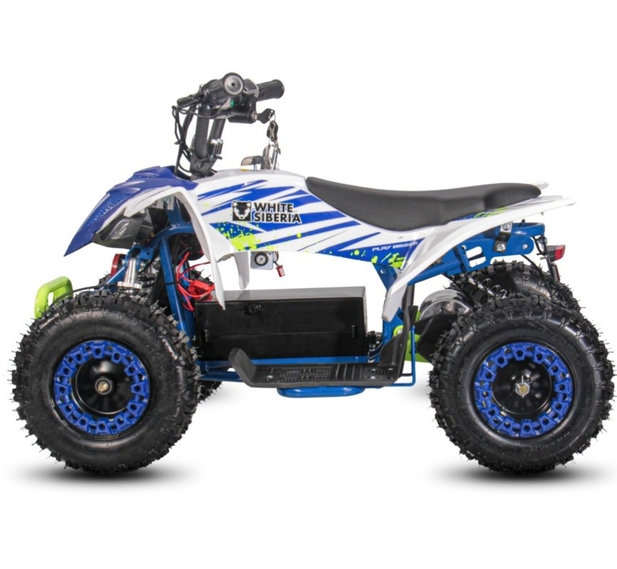  Детский Квадроцикл WHITE SIBERIA SNEG LETO R BLUE фото 7