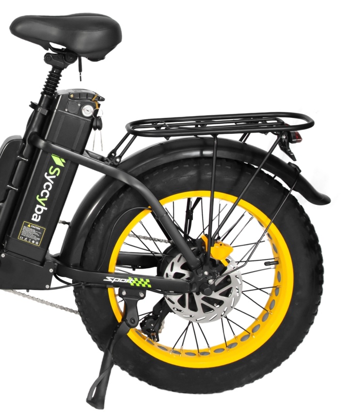 Электровелосипед SYCCYBA H2 YELLOW фото 3