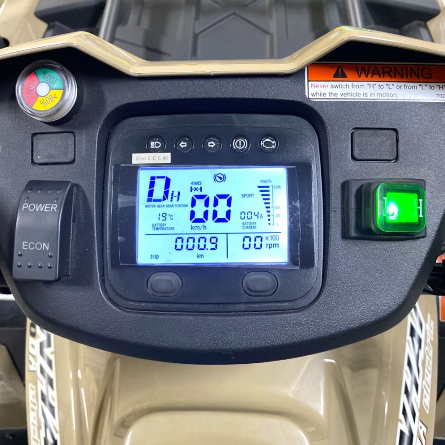 Электроквадроцикл GreenCamel Linhai LH80DA 4x4 (8kW 150Ah 65км/ч) фото 20