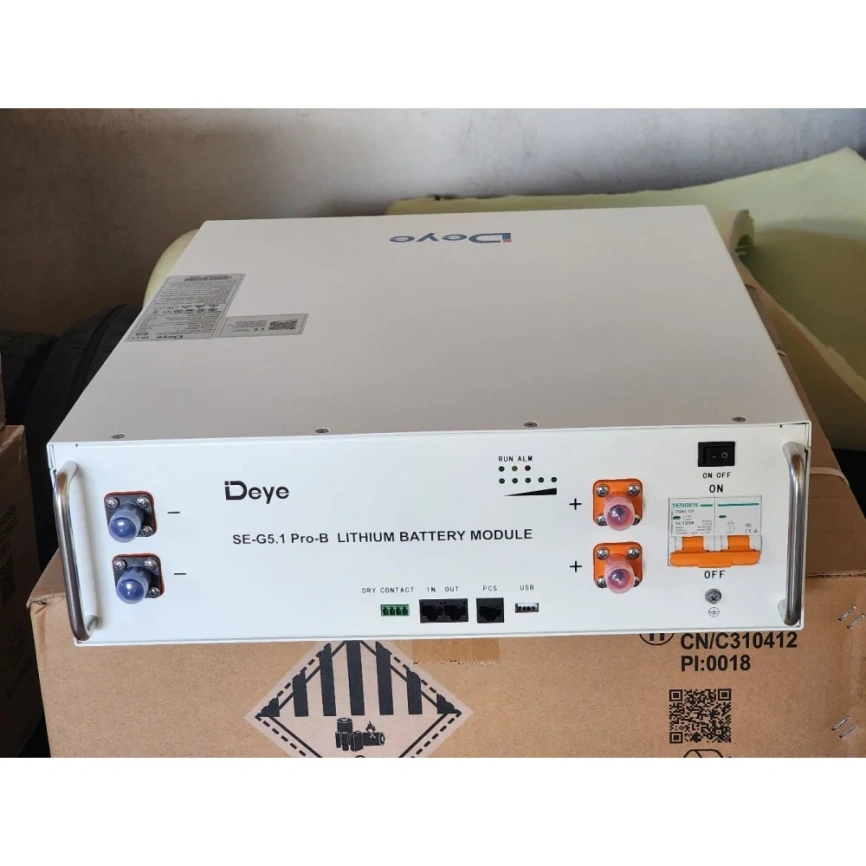 Аккумулятор DEYE SE-G5.1Pro-B (5 кВтч) фото 5