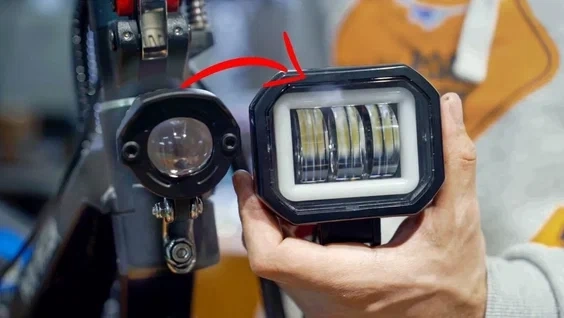 Дополнительное головное освещение фото 2