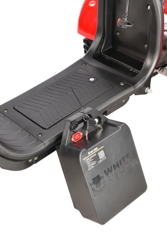 Электроскутер WHITE SIBERIA PRO MAX 3950W RED фото 27