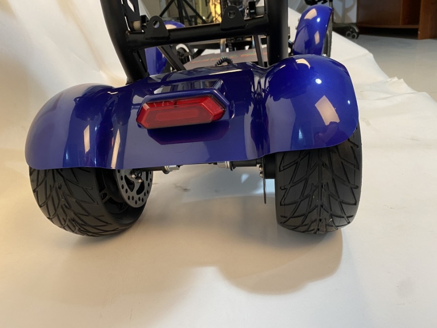 Купить Трицикл GreenCamel Кольт 801 FAT (36V 15,6Ah 2x400W) кресло фото 11