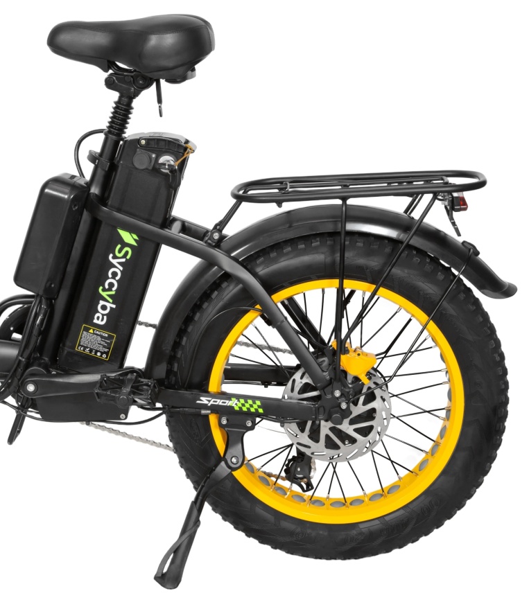 Электровелосипед SYCCYBA H2 DUAL YELLOW фото 2