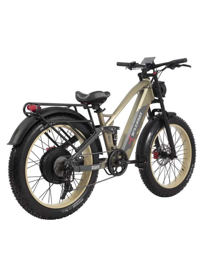 Электровелосипед Yokamura Dyna Khaki фото 4