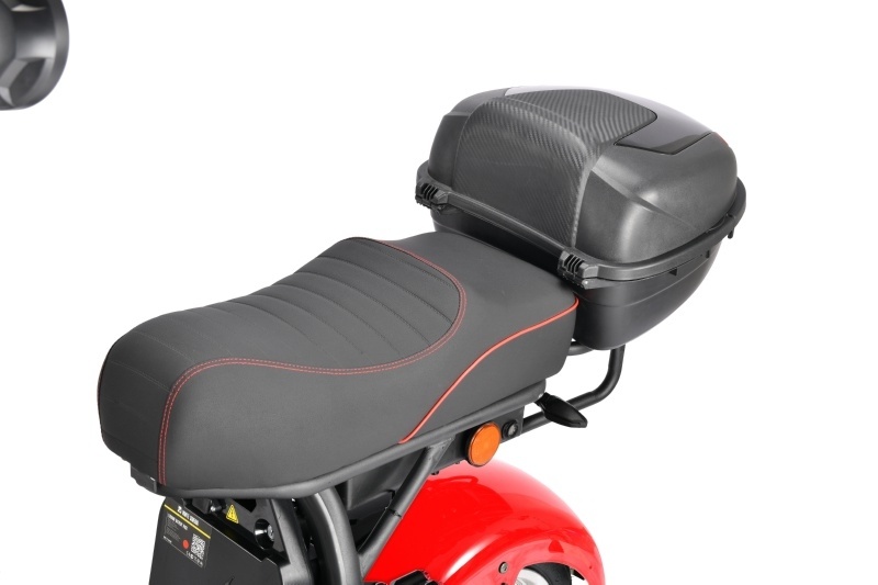 Электромотоцикл WHITE SIBERIA PRO MAX 3950W RED фото 12