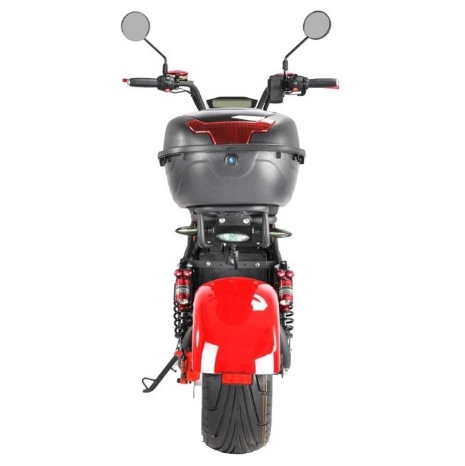 Электромотоцикл WHITE SIBERIA PRO MAX 3950W RED фото 4