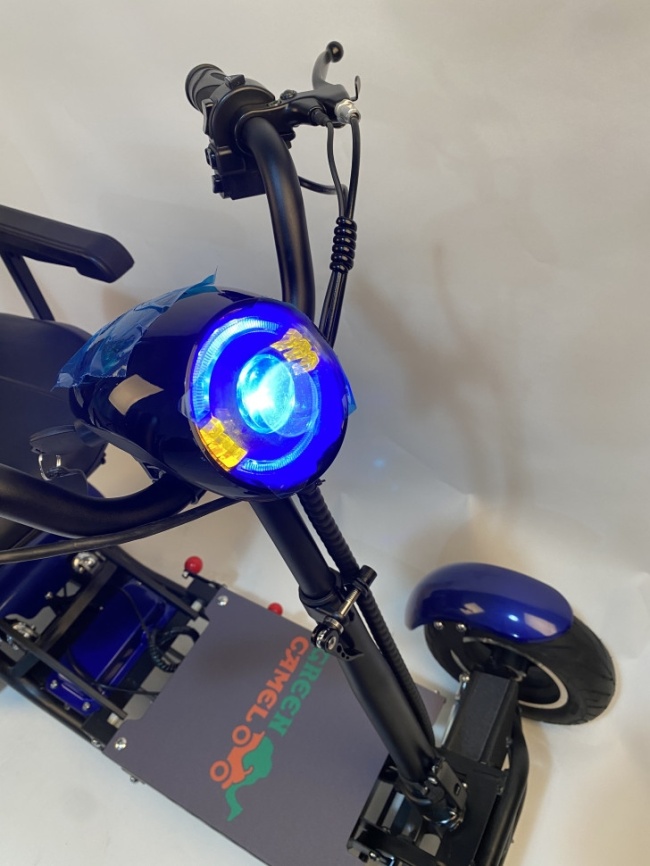 Купить Трицикл GreenCamel Кольт 801 FAT (36V 15,6Ah 2x400W) кресло фото 5