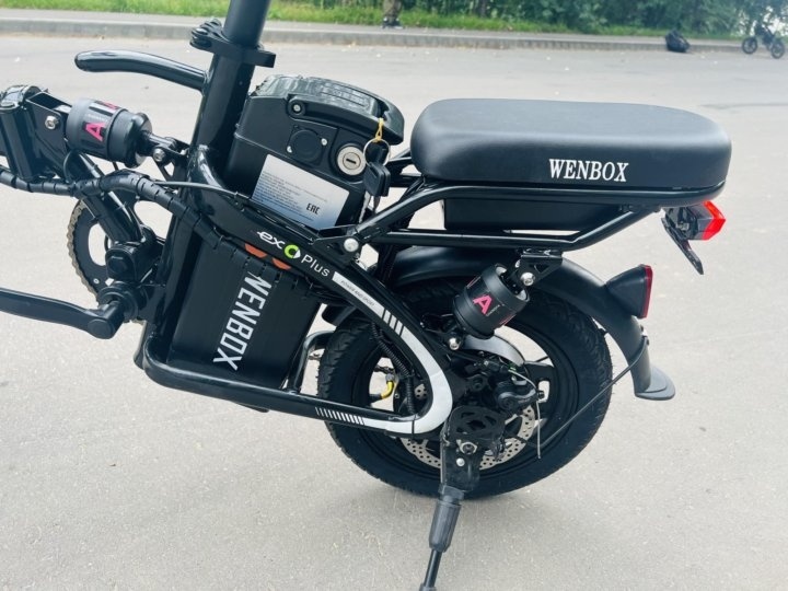 Электровелосипед Wenbox M2 20AH черный фото 5