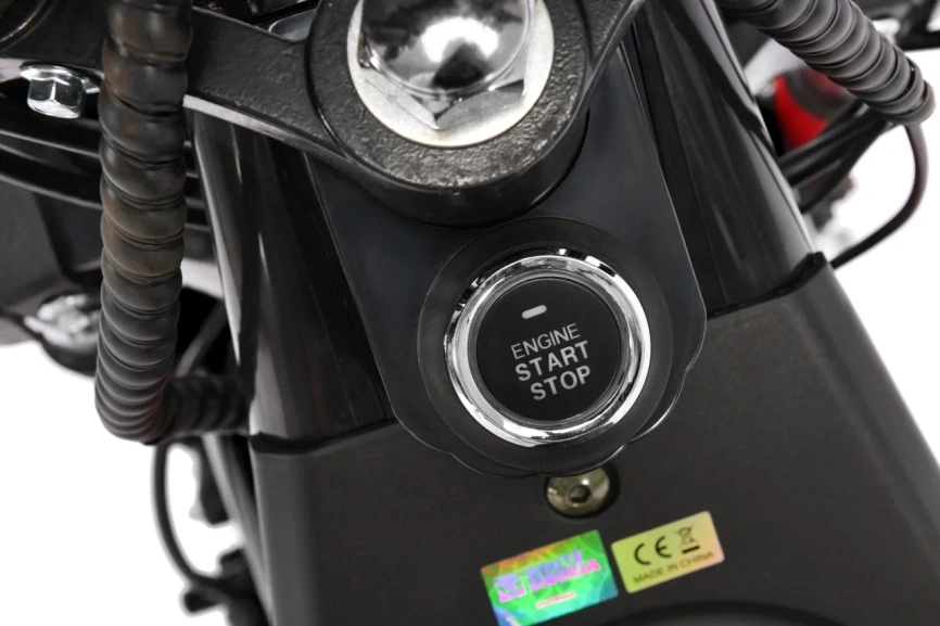 Электроскутер WHITE SIBERIA PRO MAX 3950W BLACK фото 15