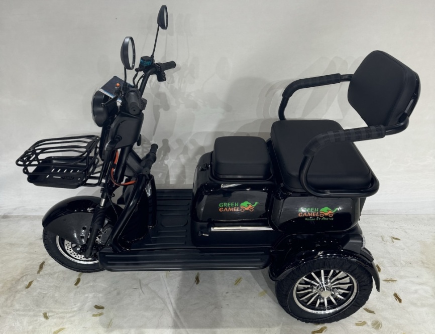 Трицикл GreenCamel Фродо X7 PRO V2 (60V20Ah 800W R10) дифференциал фото 7