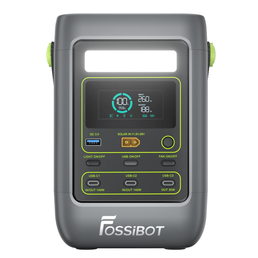 Портативная зарядная станция FOSSiBOT FDC300, 90 000 мАч фото 2