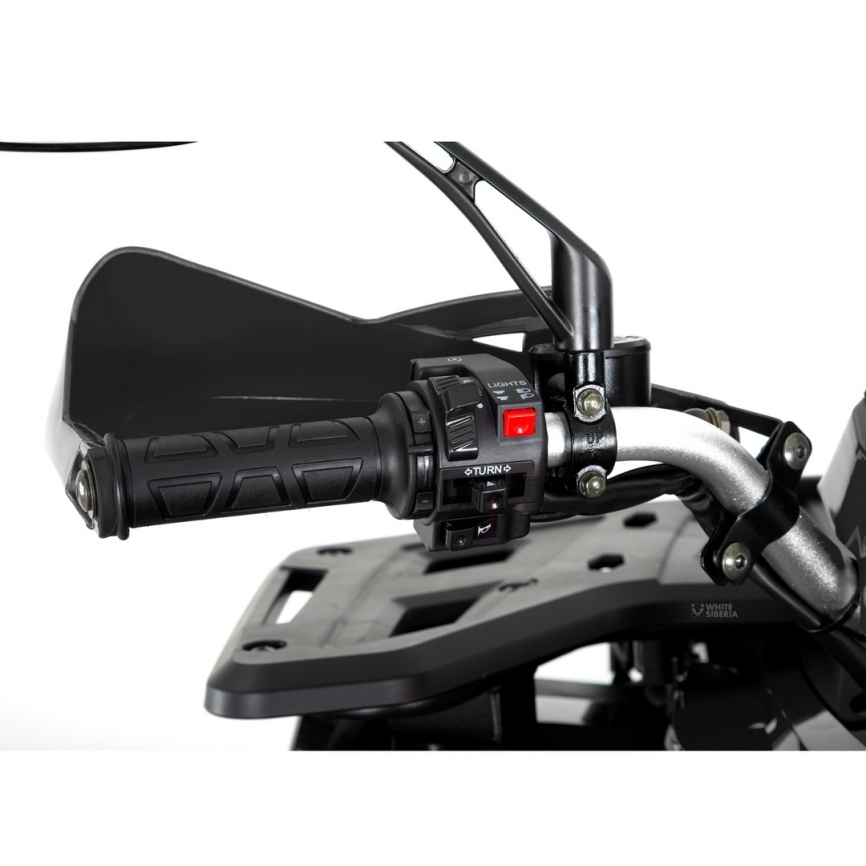 Бензиновый квадроцикл WHITE SIBERIA BARS 200CC PRO (черный) фото 11