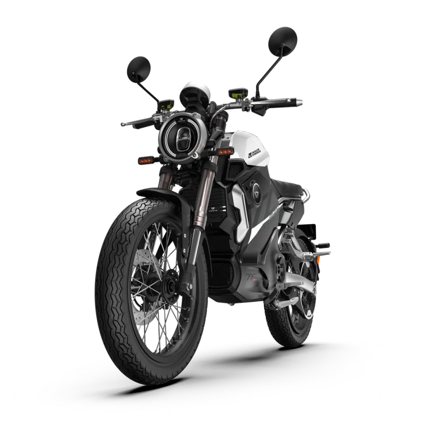 Электромотоцикл WHITE SIBERIA SUPER SOCO TC MAX (Белый) фото 5