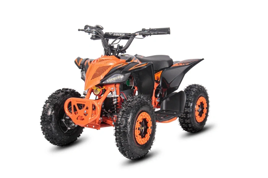 Детский Квадроцикл WHITE SIBERIA SNEG LETO R ORANGE фото 4