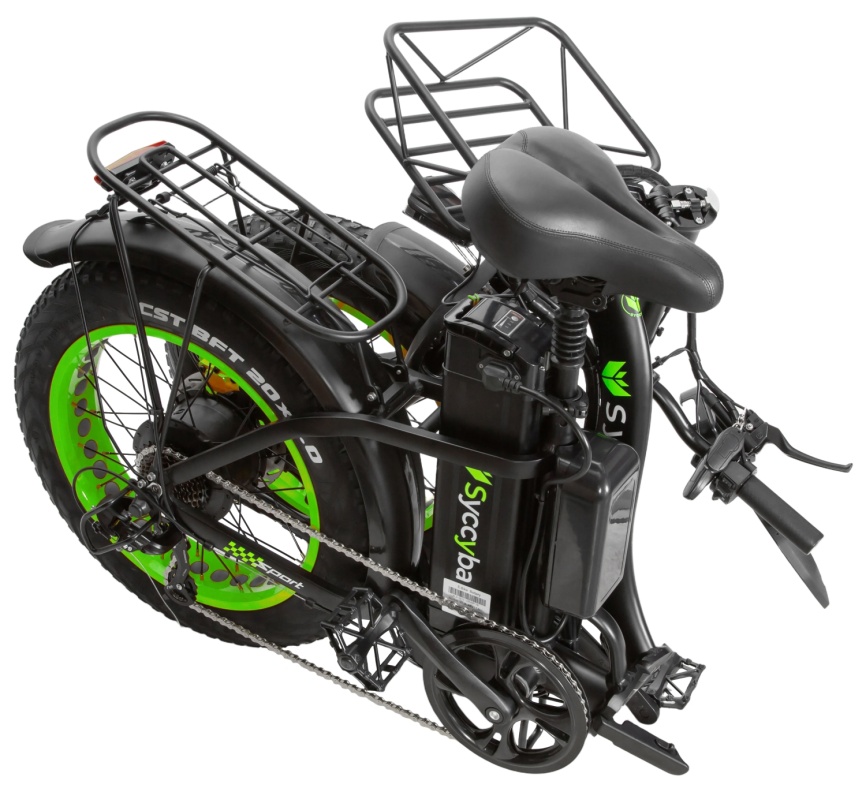 Электровелосипед SYCCYBA H2 DUAL GREEN фото 9