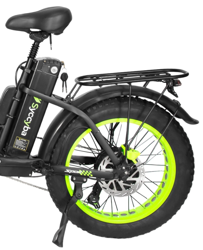 Электровелосипед SYCCYBA H2 GREEN фото 2