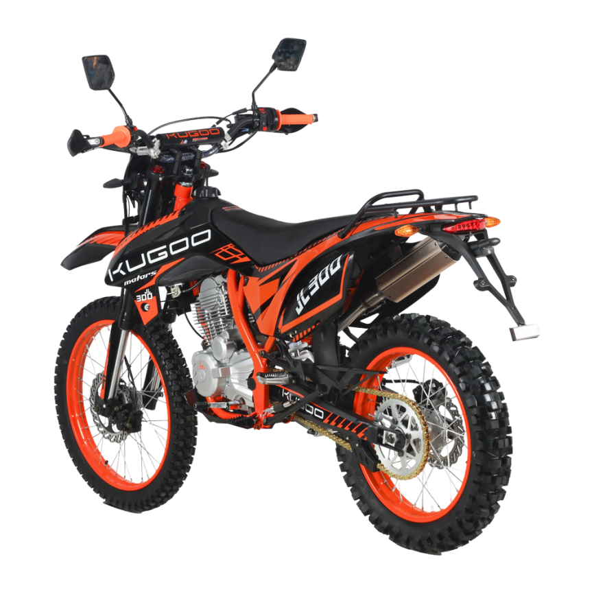 Бензиновый Мотоцикл KUGOO JL 300 фото 11