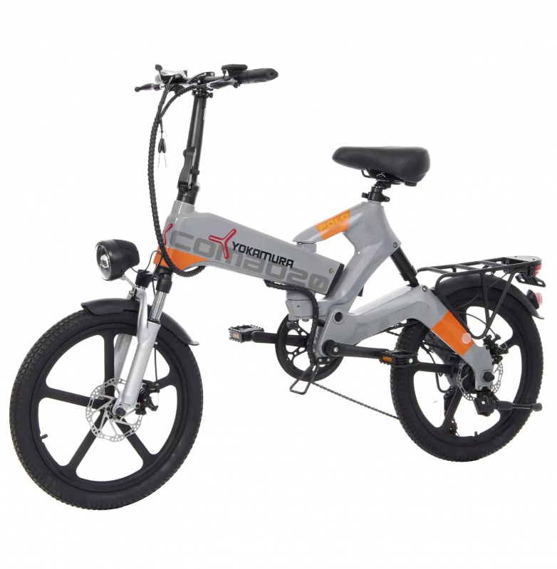 Электровелосипед Yokamura Combo 20 Nardo Grey фото 6