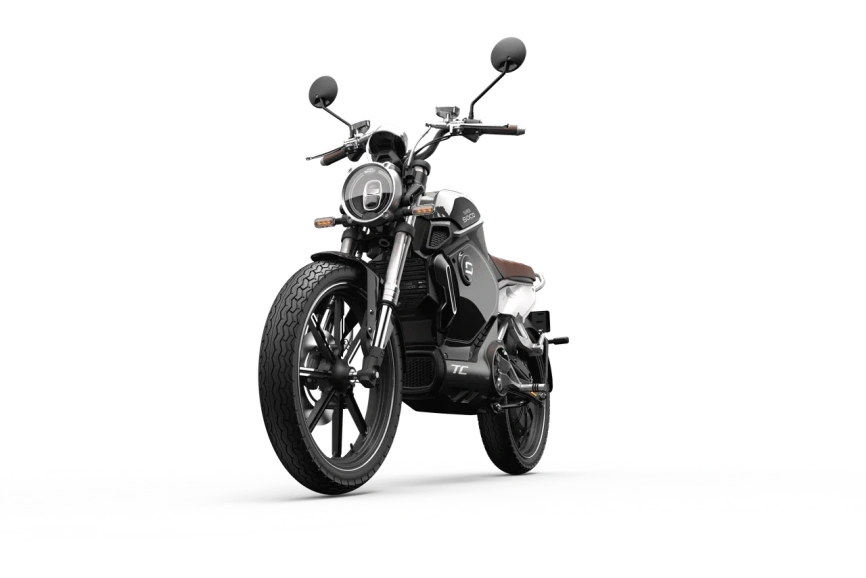 Электромотоцикл WHITE SIBERIA SUPER SOCO TC (Черный), фото 1