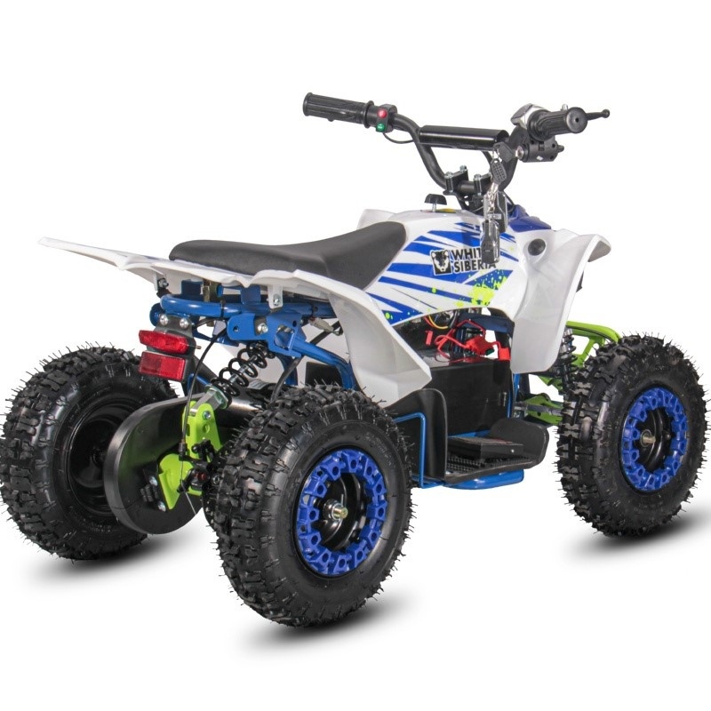  Детский Квадроцикл WHITE SIBERIA SNEG LETO R BLUE фото 6