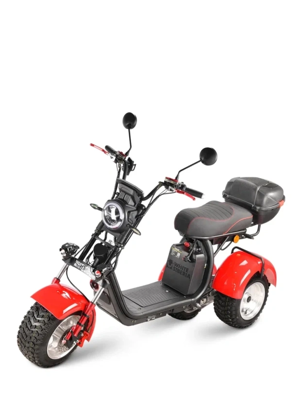 Электроскутер WHITE SIBERIA PRO MAX 3950W RED фото 29